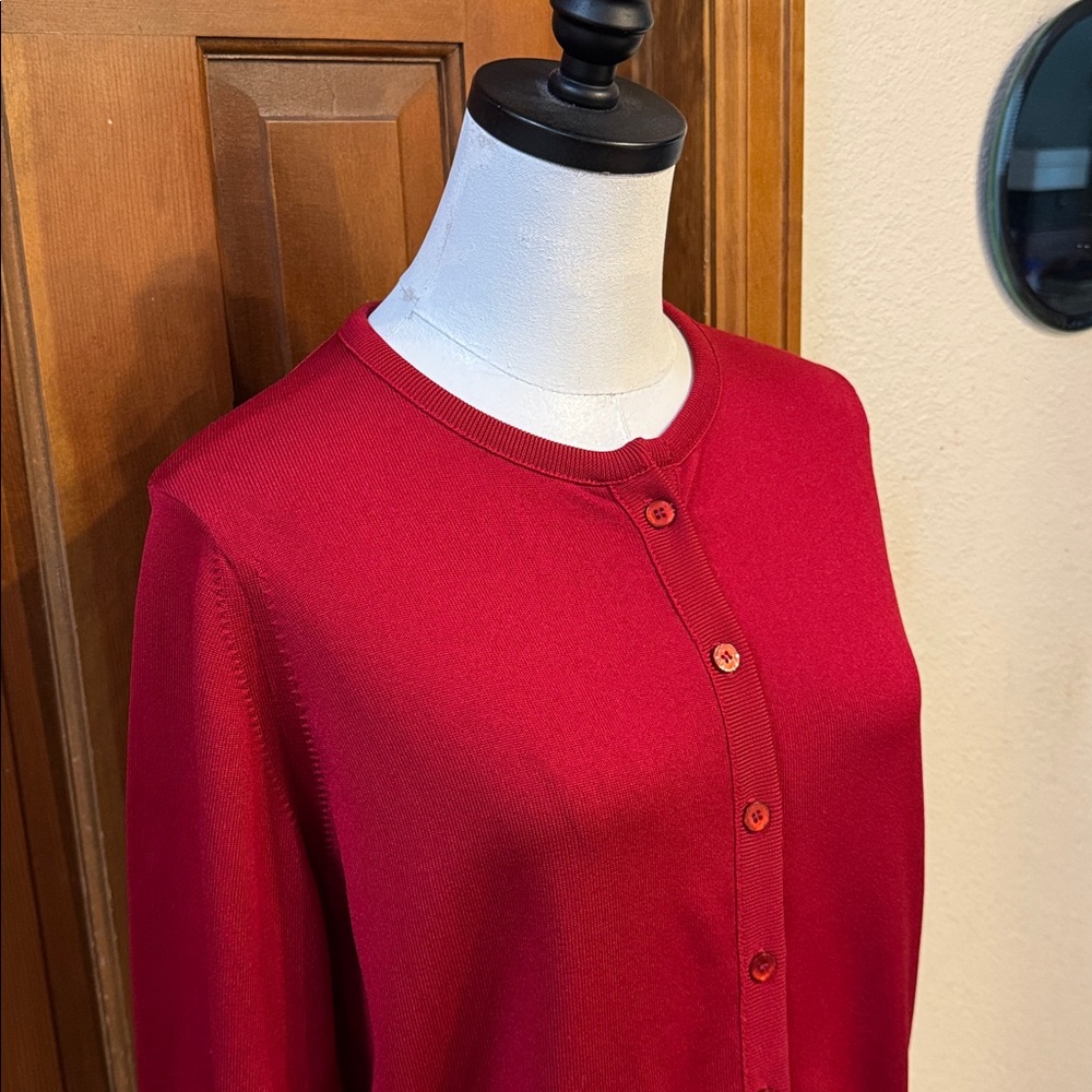 PRICE FIRM Vintage Givenchy Sport Red Sweater Size 42 - Picture 7 of 7